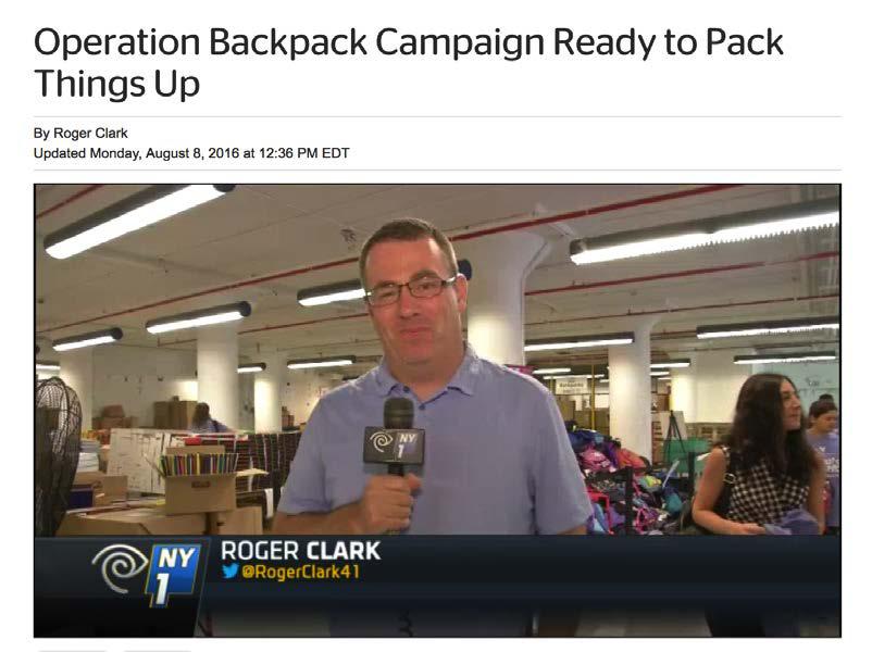 2016 Operation Backpack® Sort Week | News and Events ...