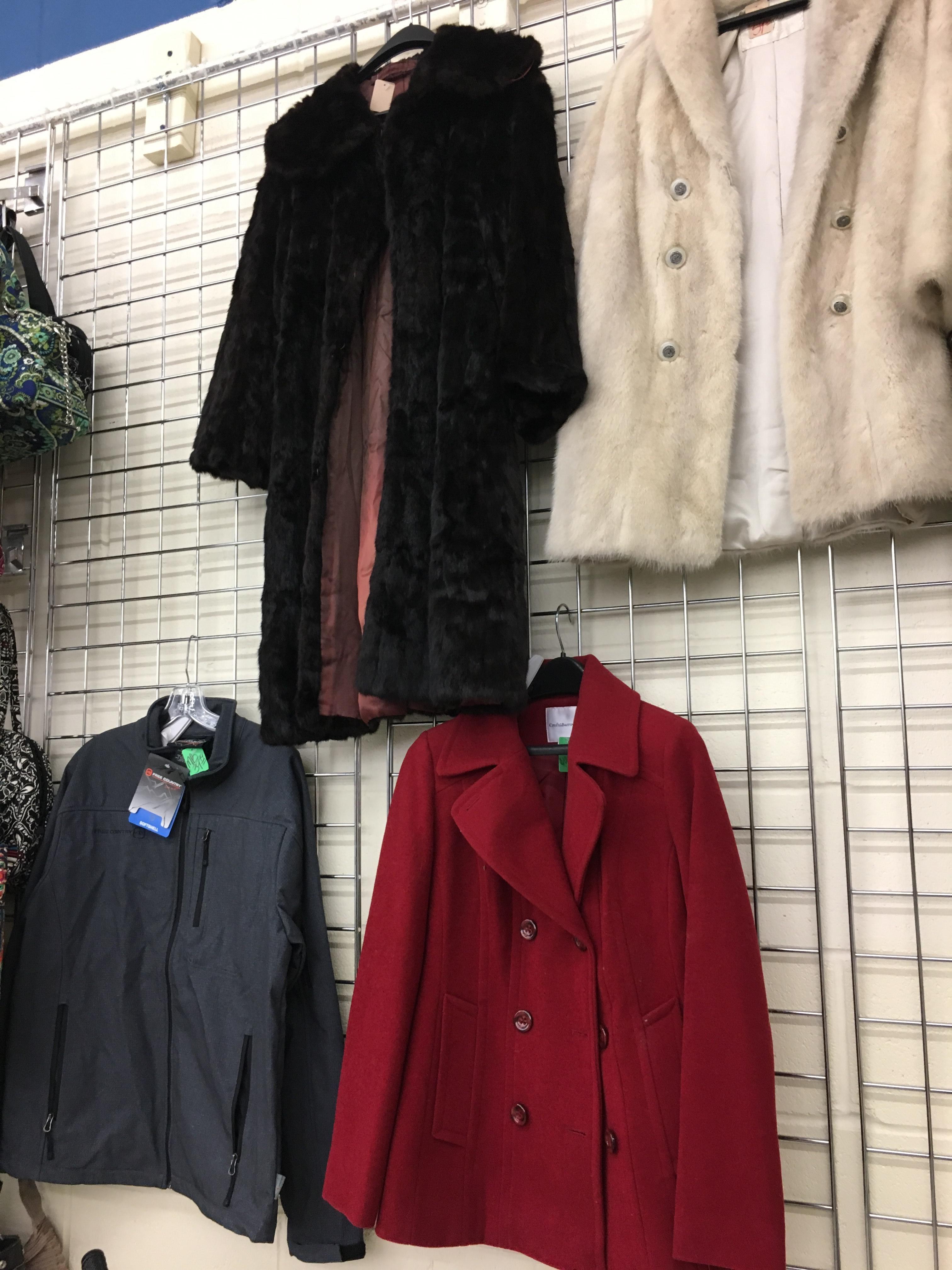 Coats are one of the best things to buy at thrift stores