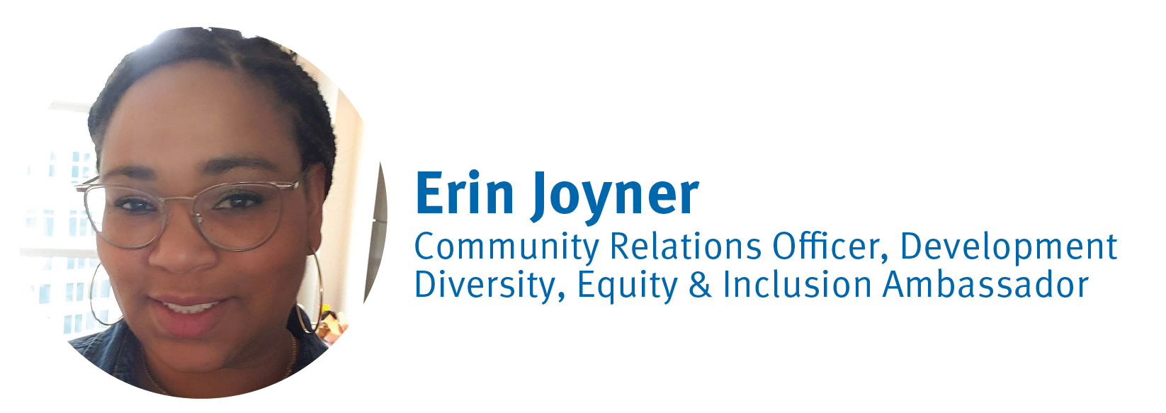 Erin Joyner, DE&I Ambassador